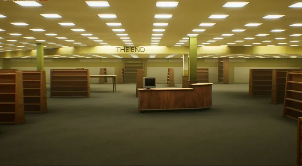 Escape the Backrooms: The End (Refurbished Library)
