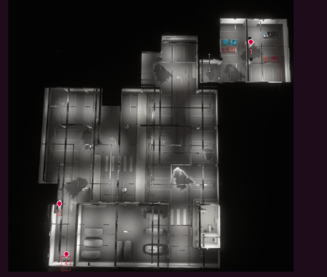 Level 1 Floor 1 Map