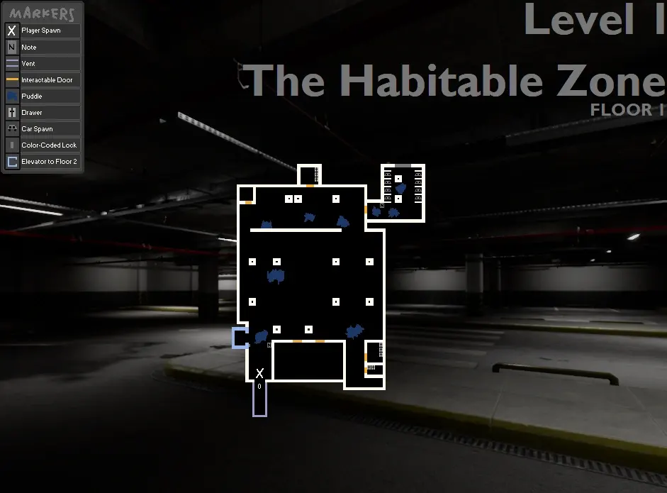 Level 1 Floor 1 Map
