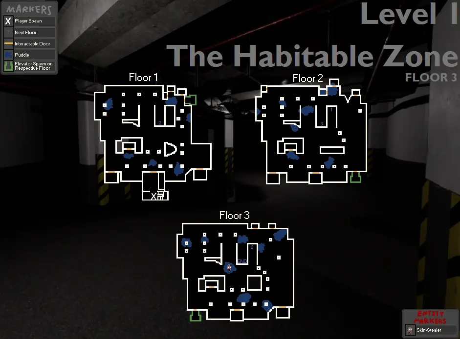 Level 1 Floor 3 Map