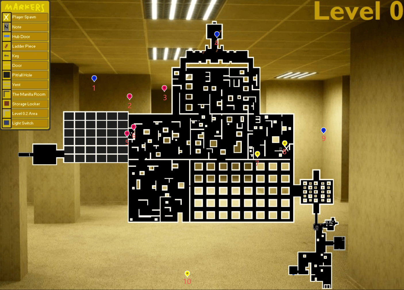 Level 0 Map