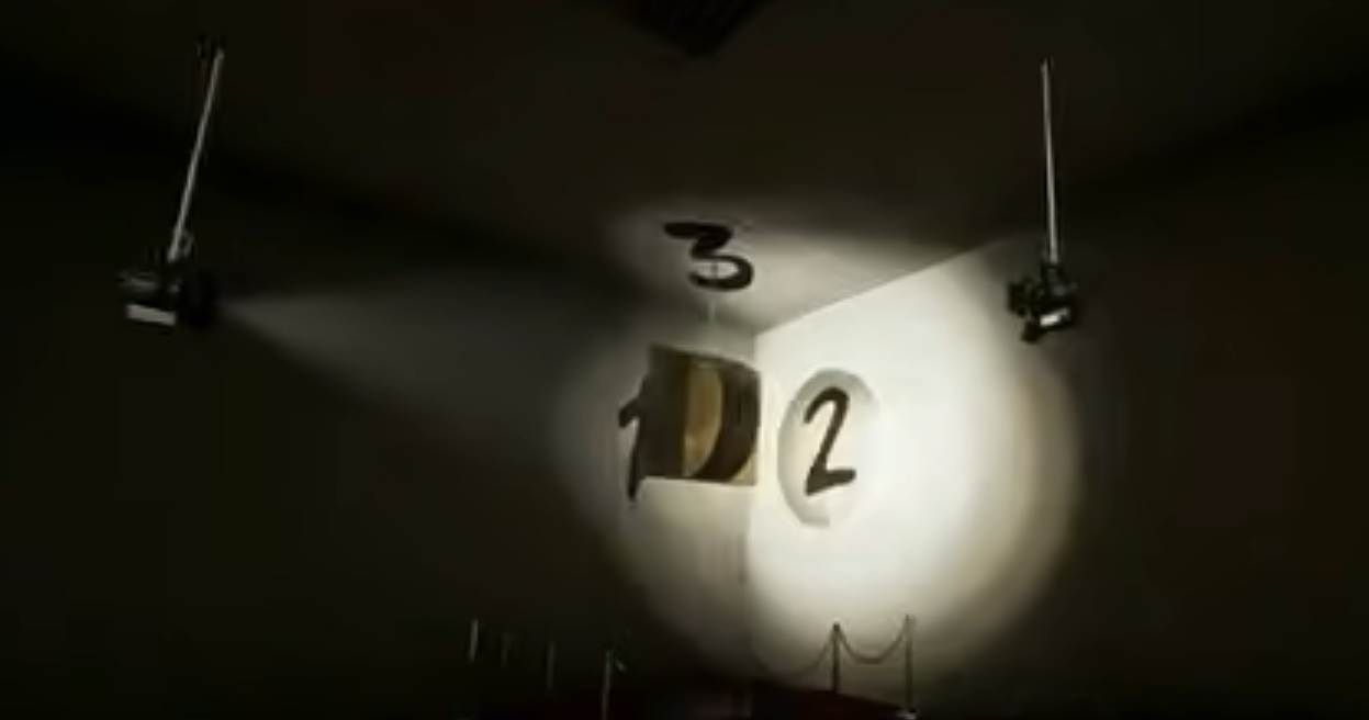 Level 421 container-number markings 3, 1, and 2 used to establish color-code order