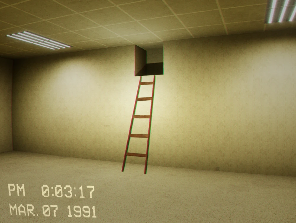 Escape the Backrooms : Niveau 0 - Récupérer la clé et déverrouiller la sortie