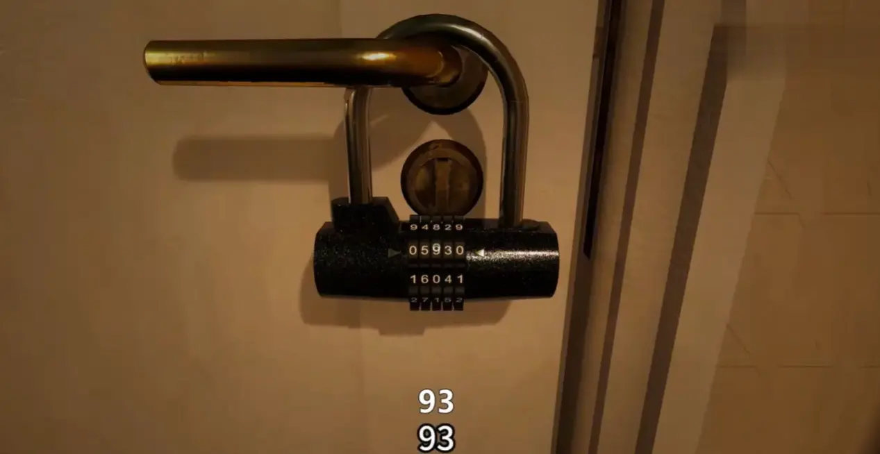 Mailbox route in Escape the Backrooms Level 5.5 Beverly Room
