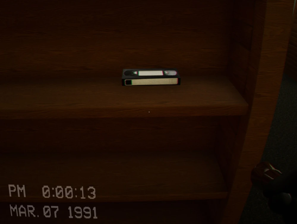 Plano de la biblioteca y regreso al ordenador de The End