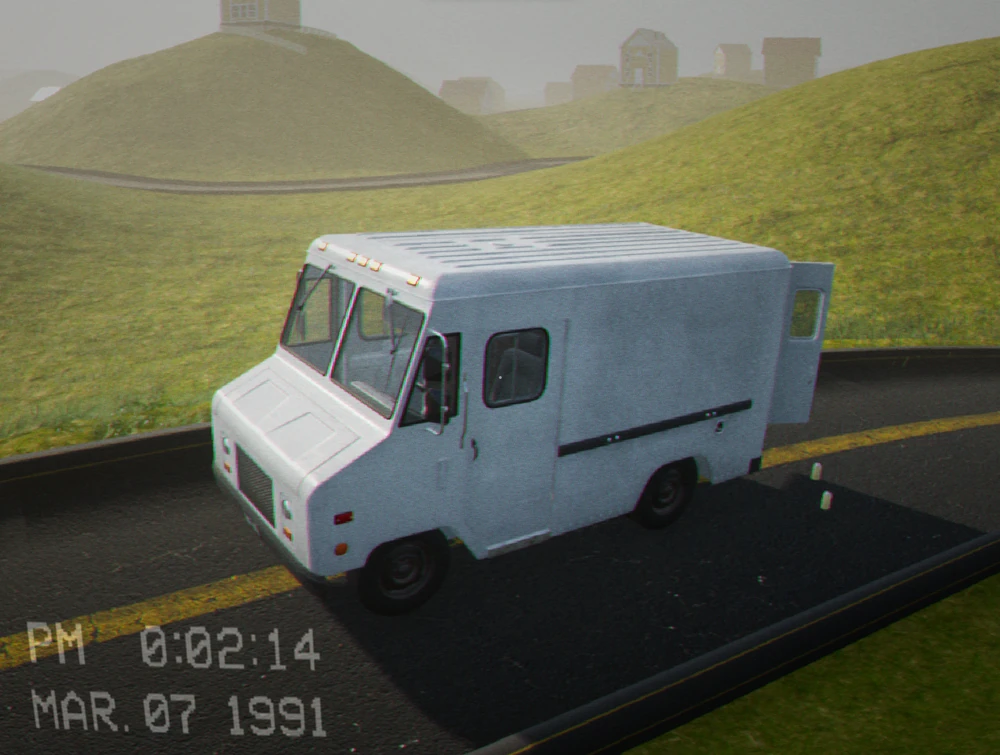 The delivery truck in Level 94