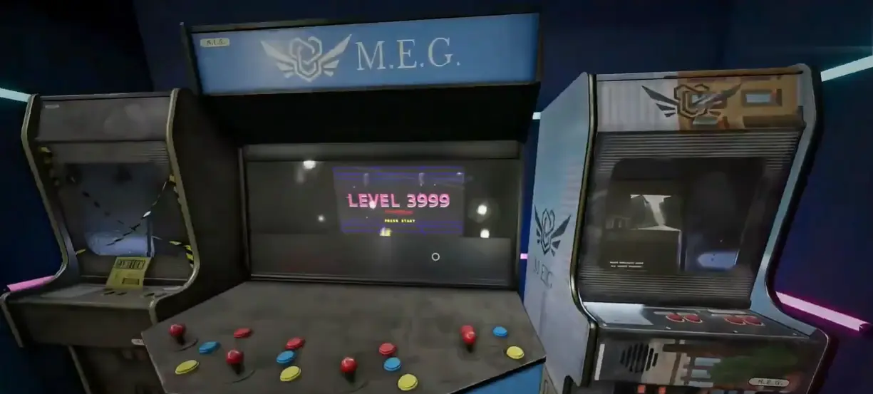 Escape the Backrooms Nivel 3999 Arcade master terminal activation